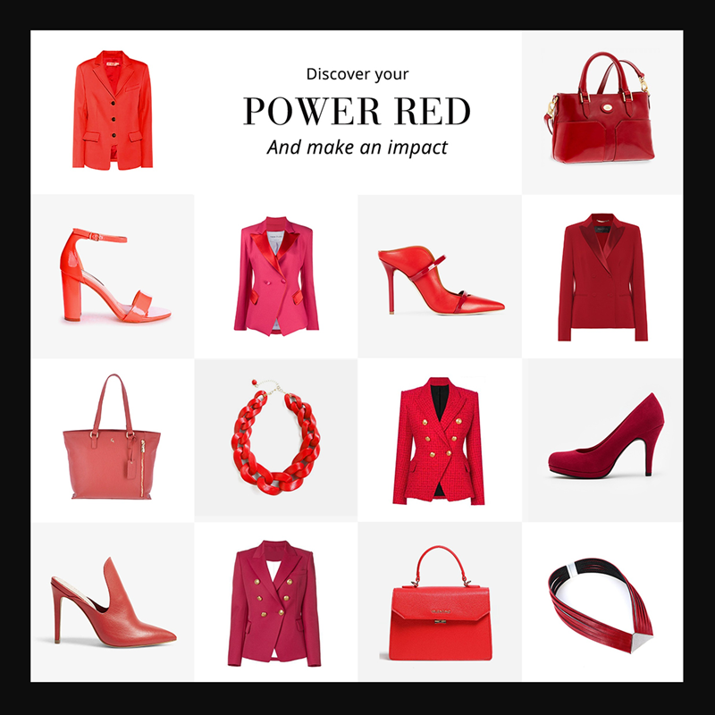 uitgebreide persoonlijke kleuranalyse ontdek je power red met i4Image